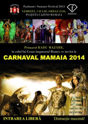 De ziua lui, Mazăre va fi Cezar, iar Mihaela Rădulescu va fi Cleopatra la Carnavalul Mamaia 2014